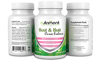 Breast and Buttock Enhancing pills-Increase Bust and Butt Size and Shape -Sculpt Your Body Like Never Before-Promotes Increased Curves and Shape-90 Capsules