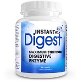 Instant Digest Maximum Strength Digestive Enzymes 60 Capsules