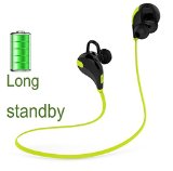 Bluetooth Headphones Valworld Wirless Bluetooth Earbudsheadsetearphonerunningsportsgym with Mic sweatprooffor Iphone 5 C 6 6s Plus and Android Galaxy Lg Smartphones