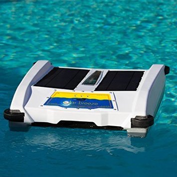 Solar Breeze NX Automatic Pool Skimmer- Smart Robot, Powered by the Sun- New for 2016!