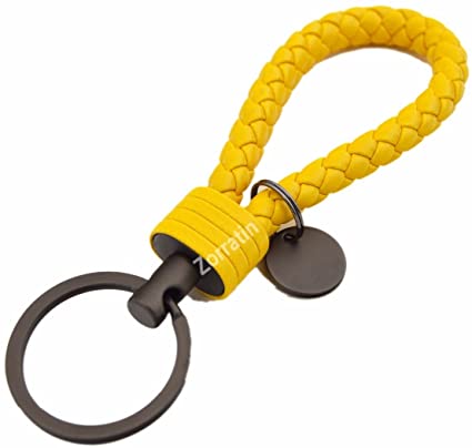 Car Key Acorn Weave Paracode Key Chain Ring Grip Strap fit Porsche Mercedes BMW Cadillac Lexus Ford Toyota VW Honda Chevrolet Dodge Jaguar Land Rover