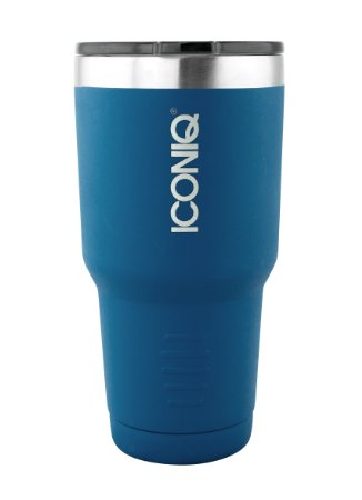 ICONIQ Stainless Steel Vacuum Insulated Tumbler 30 Ounce Blue