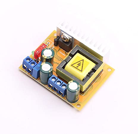 DEVMO 8-32V to 45-390V DC-DC High Voltage Boost Converter ZVS Step-up Booster Module