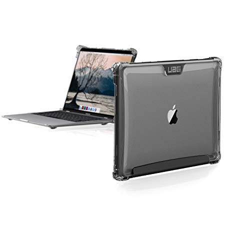 UAG MacBook Air 13-inch (2018) (A1932) Plyo Feather-Light Rugged [Ice] Military Drop Tested Laptop Case