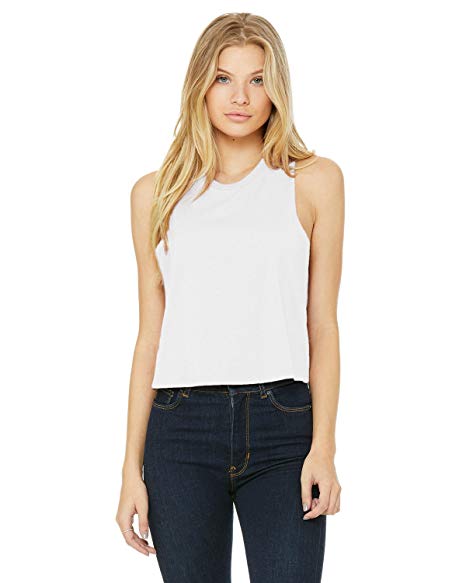 Bella Canvas 6682 Women's Racerback Cropped Tank