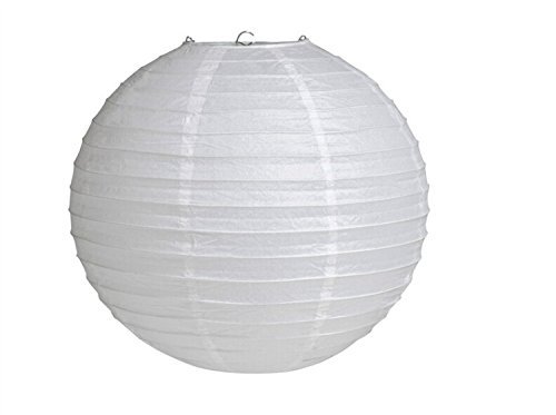 Everyday PLNT-10-FBA Round Paper Lantern (10 Pack), 10", White