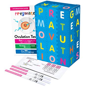 PREGMATE 10 Ovulation LH Test Strips One Step Urine Test Strip Combo Predictor Pregnancy Kit Pack (10 LH)