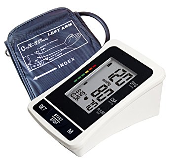 ClinicalGuard® BP-1305 Large LCD Blood Pressure Monitor with Memory, WHO Indicator