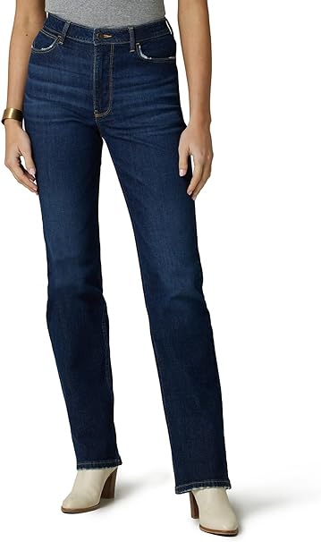 Wrangler Womens High Rise True Straight Fit Jean