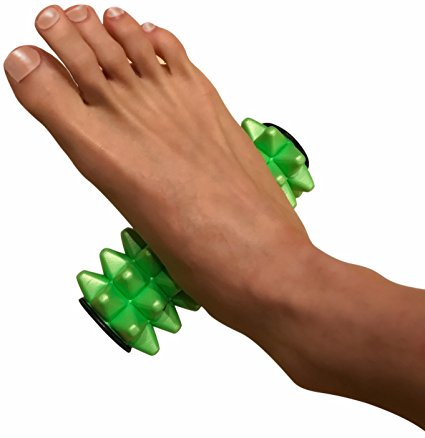 Foot Roller for Plantar Fasciitis Relief - Mini Foam Massage Roller by HealPT - Effective High Density Foam Accupressure Roller for Heel and Arch Pain Relief