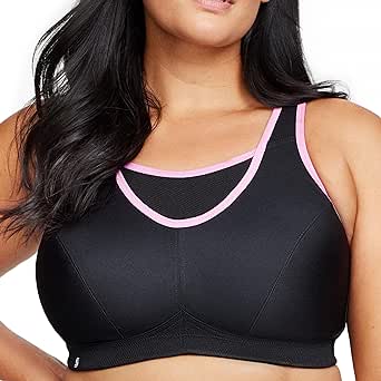 Glamorise Women's No-bounce Camisole Sports Bra Wirefree #1066