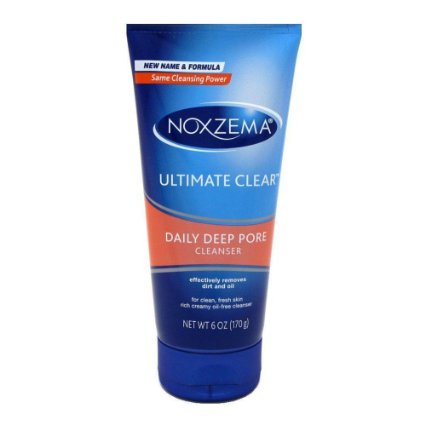 Noxzema Ultimate Clear Bacteria Fighting Cleanser, 6 Ounce