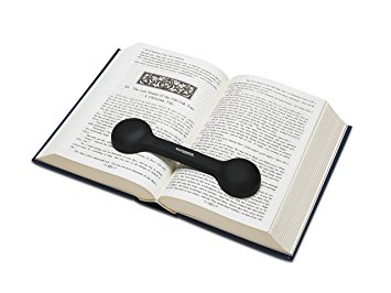 Bookmark/Weight--Page holder--Holds Books Open and in Place--BLACK--By Superior Essentials