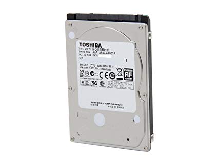 Toshiba MQ01ABD 1 TB 2.5 Internal Hard Drive MQ01ABD100 SATA 5400RPM 1 Year Warranty (Renewed)