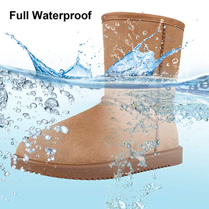 Women's Classic Snow Boots Full Waterproof Short Winter Boots