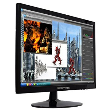 Sceptre 22" LED 1080p Full HD Monitor (E225W-1920 Black)