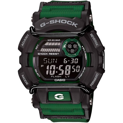 G-Shock GD-400-3CR Watch Black - Green