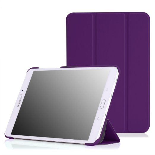 MoKo Tab S2 8.0 Case - Ultra Slim Lightweight Smart-shell Stand Cover Case With Auto Wake / Sleep for Samsung Galaxy Tab S2 / S2 Nook 8.0 inch Tablet, PURPLE