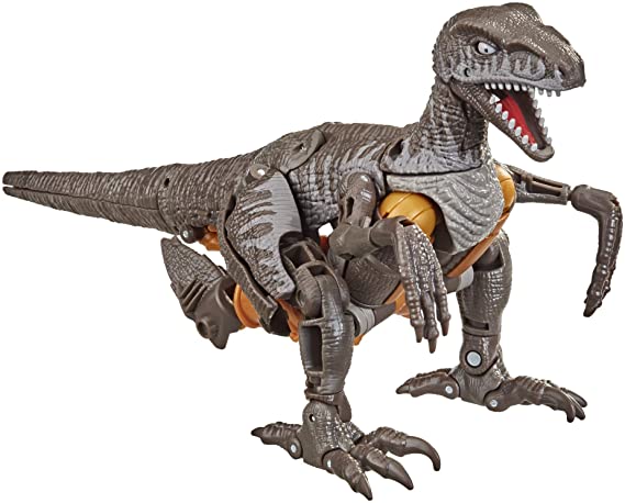 Transformers Toys Generations War for Cybertron: Kingdom Voyager WFC-K18 Dinobot Action Figure - Kids Ages 8 and Up, 7-inch