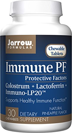 Jarrow Formulas Supports Healthy Immune Function Chewables, Pineapple, 30 Count