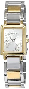 Sonata Quartz Analog Silver Dial Stainless Steel Strap Watch for Women-NS8080BM01