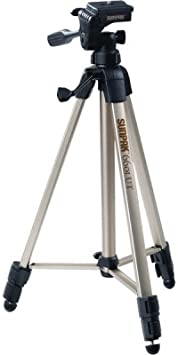 Sunpak 620-060 Tripods with 3-Way Panhead (Folded Height: 20.3; Extended Height: 58.32; Weight: 2.8 Lbs; Includes 2Nd Quick-Release Plate)