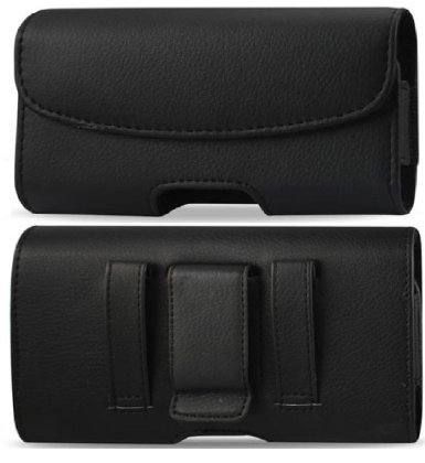Horizontal Leather Holster Pouch Case With Belt Clip For Samsung Galaxy S4 Active I9295 I537