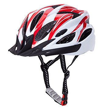 CLemon Adjustable Cycling Bike Helmet, Eco-Friendly Trinity Adult Men Women Mountain Bicycle Road Bike Helmet with Visor - Honeycomb Type 18 Vents Breather Outdoor Sports Safety Protecting Hat