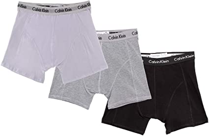 Calvin Klein Men's Cotton Stretch 3 Pack Boxer Breif Underwear