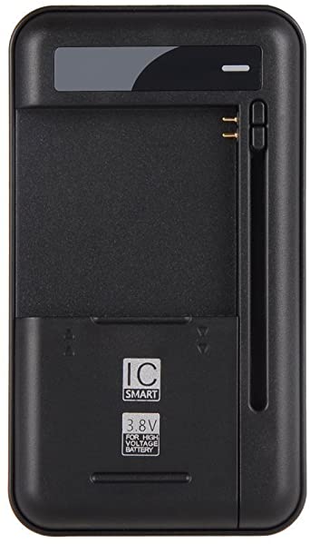 Onite Universal Battery Charger with USB Output Port for 3.8V High-Voltage Battery of Samsung Galaxy S2 S3 S4 J5, Note 2 3, Edge, Mega, LG Optimus G G2 G3