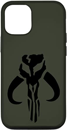 iPhone 12/12 Pro Star Wars Mandalorian Mythosaur Logo Case