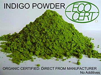 INDIGO POWDER ORGANIC CERTIFIED 500 gms Direct from Manufacturer 2018 Crop Premium