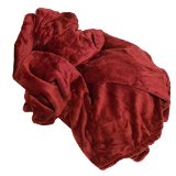 Berkshire VelvetLoft Throw Blanket Garnet