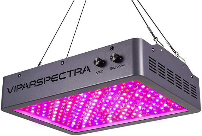 Plant Grow Light, VIPARSPECTRA Newest Dimmable 2000W LED Grow Light, with Bloom and Veg Switch, Dual Chips Full Spectrum LED Grow Lamp for Hydroponic Indoor Plants Veg and Flower(10W LEDs 200Pcs)