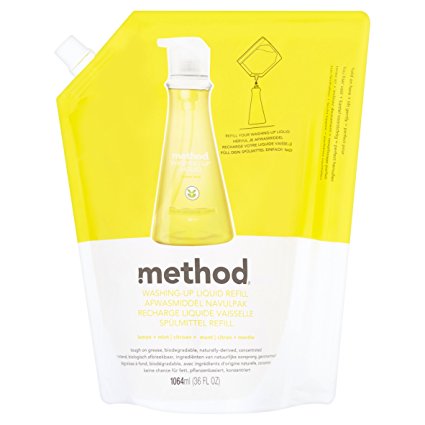 Method Laundry Detergent Refill, Free   Clear (85 Load), 34 fl. Oz.