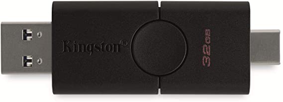 Kingston DataTraveler Duo DTDE/32GB Flash Drive 32GB USB 3.2 Gen1   Type-C