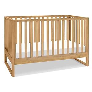 Davinci Hunter 3-in-1 Convertible Crib, Honey, Easy Assemble, Greenguard Gold Certified