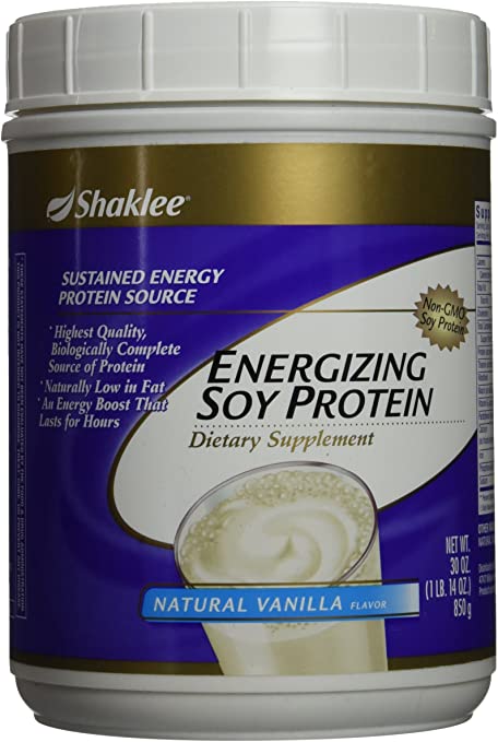 Energizing Soy Protein, Natural Vanilla 1.14 LB