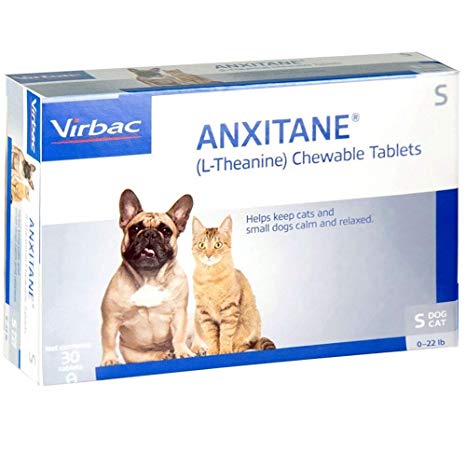 Anxitane S (L-Theanine) Chewable Tablets, 30 Count