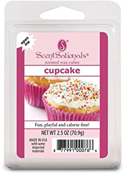 ScentSationals, Cupcake, Wickless Fragrance Cubes, Scented Wax