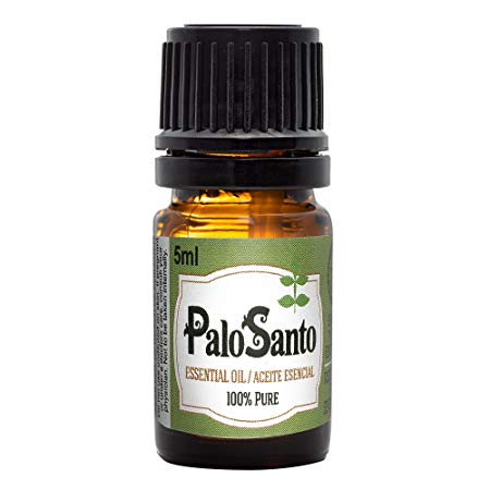 Palo Santo Essential Oil | 100% Pure, Undiluted, Natural Aromatherapy, 5 Milliliter (1/6 Ounce)