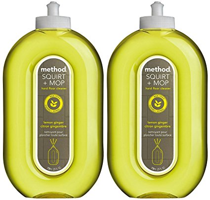 Method Squirt & Mop Hard Floor Cleaner - Lemon Ginger - 25 oz - 2 pk