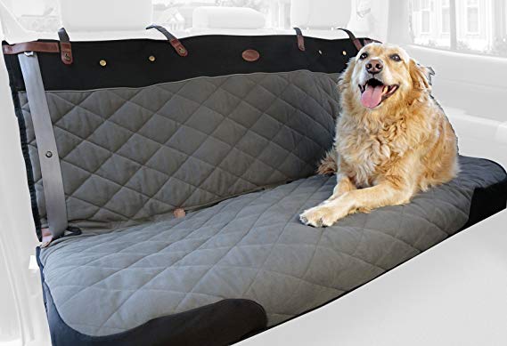 PetSafe Solvit Premium Pet Seat Cover- For Car, Truck, and SUV Use - Waterproof - Available in Hammock, Bucket and Bench Styles