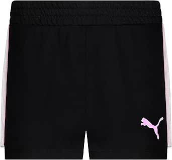 PUMA Girls' Cotton French Terry Short