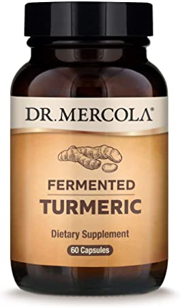 Dr Mercola Fermented Turmeric, 30 Day Supply, 60 Capsules