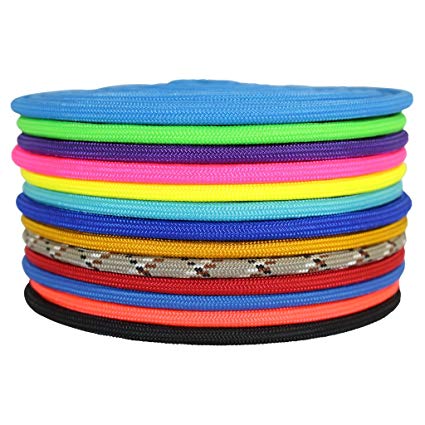 SGT KNOTS Nylon Accessory Cord (1/4 inch (6mm) or 5/16 inch (8mm) Paramax Nylon Cord - All-Purpose Utility Rope - for Dog Collars, Belts, Tie-Downs, Gear Bundles, Horse Halters (50 ft - 100 ft)
