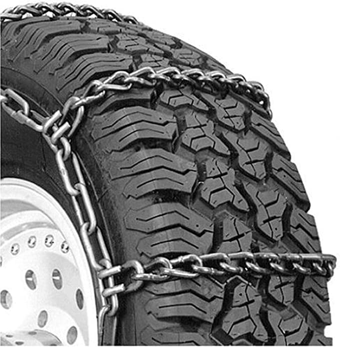 Security Chain Company QG3229 Quik Grip Wide Base DH Light Truck Tire Traction Chain - Set of 2