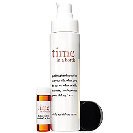 Philosophy Time In A Bottle Daily Age-Defying Serum for Women, 2 Piece Set