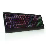 Azio PRISM USB Keyboard with 7 Colorful Backlights KB507