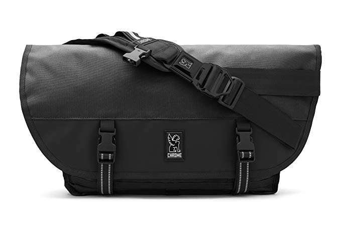 Chrome BG-002-ALLB Black One Size Citizen Messenger Bag Black Buckle